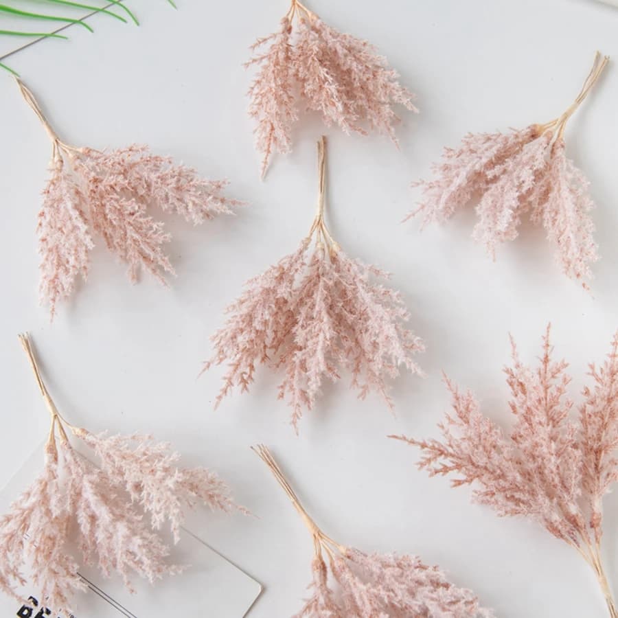 Artificial Plants Autumn Golden Silvery Fake Branch For Festival Tree Wreath Home Accessories Wedding Archway Decor Scrapbook