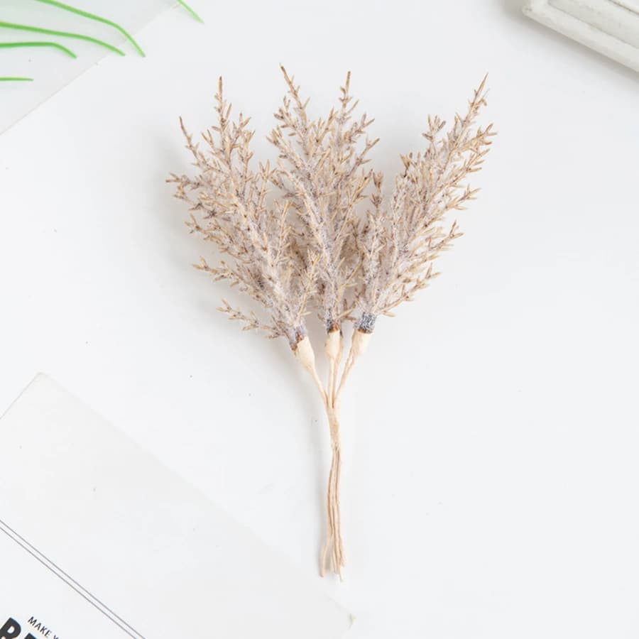 Artificial Plants Autumn Golden Silvery Fake Branch For Festival Tree Wreath Home Accessories Wedding Archway Decor Scrapbook