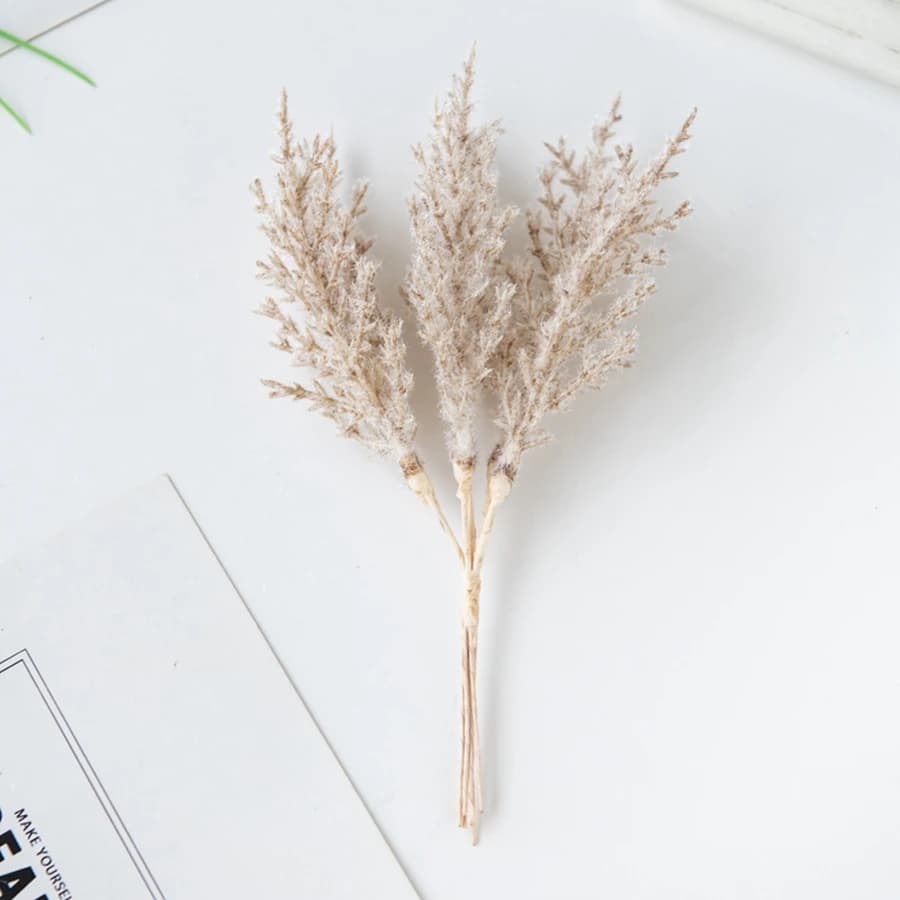 Artificial Plants Autumn Golden Silvery Fake Branch For Festival Tree Wreath Home Accessories Wedding Archway Decor Scrapbook