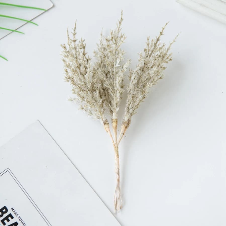 Artificial Plants Autumn Golden Silvery Fake Branch For Festival Tree Wreath Home Accessories Wedding Archway Decor Scrapbook